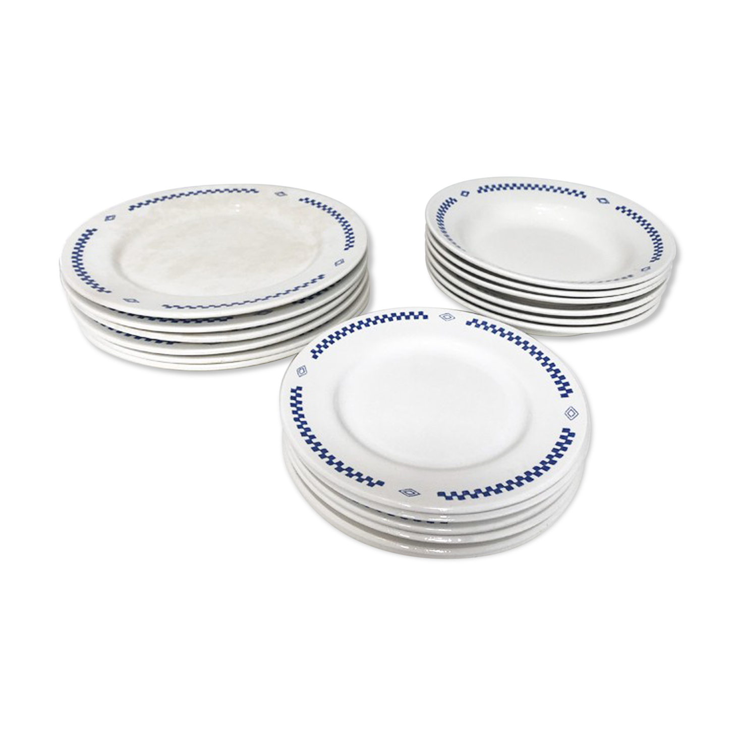 Service Lustucru vintage 18 pièces, 1950