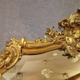 Louis XV gilded mirror