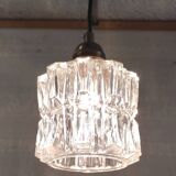 Vintage globe table lamp in glass - mid 20th century