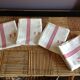 4 linen tea towels