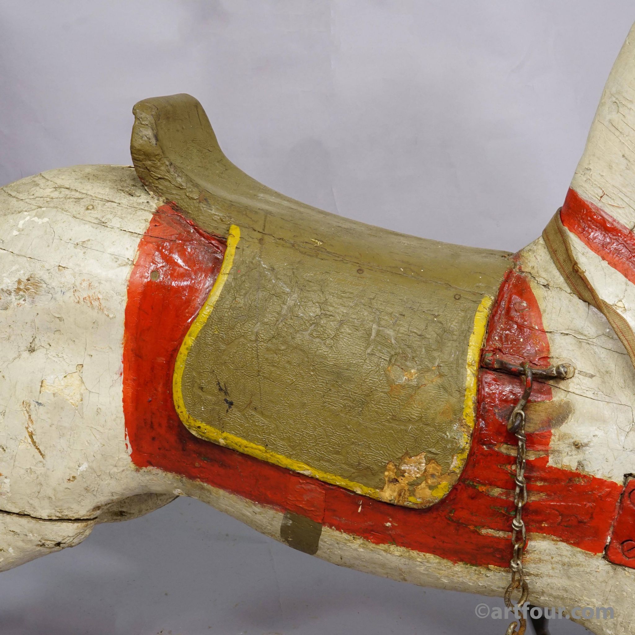 Antique children's carousel horse, Germany late 19th century