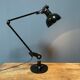 Black Rademacher table lamp from the 1930s