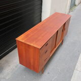 Teak sideboard sliding doors from the 60s