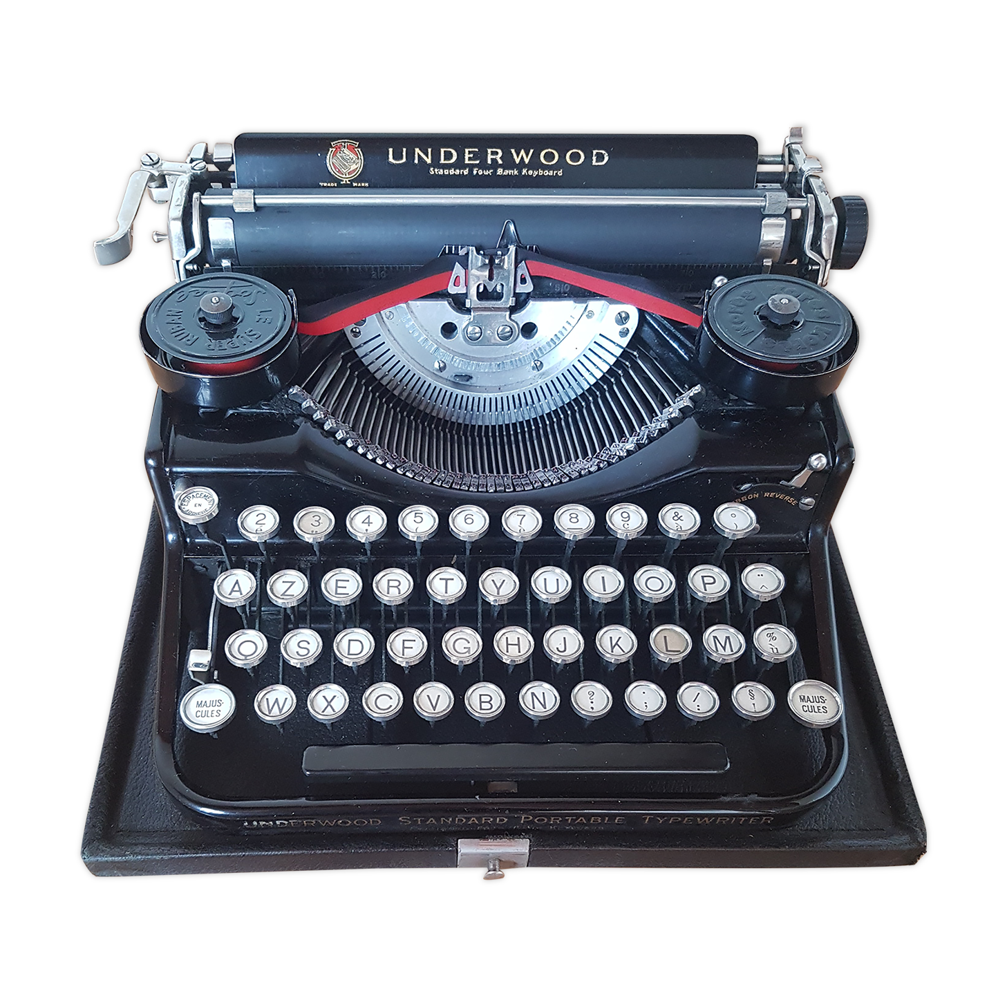 Machine à écrire ancienne Underwood portable Selency