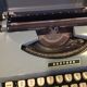 Machine write pastel blue Brother vintage 60s