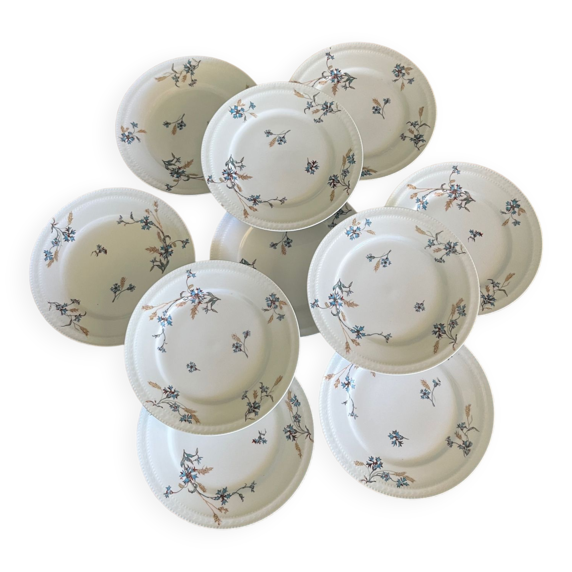 Haviland porcelain dessert plates