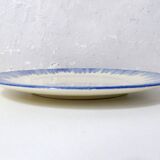 earthenware plate signed VALLAURIS