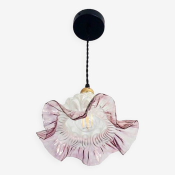 Vintage flower pendant light