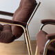 Lot of 2 vintage 1970s armchairs.