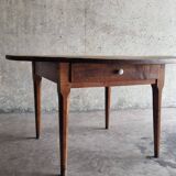 Round farmhouse table