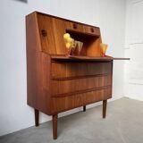 Danish teak secretary from the 60s