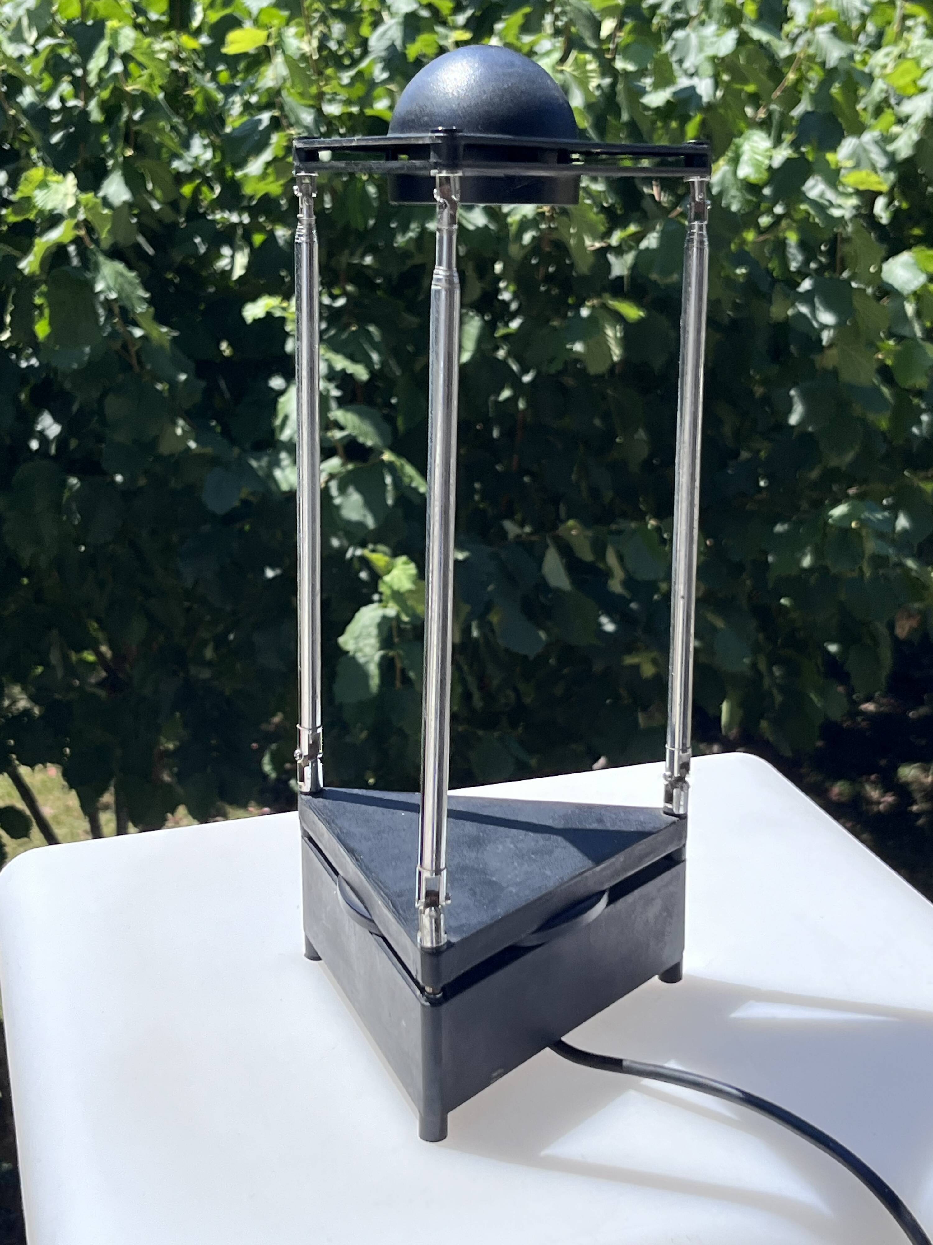 Kandido lamp — ferdinand alexander porsche for lucitalia, 1983 — vintage