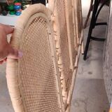 Rattan cane headboard
