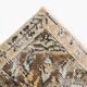 Brown & Cream Classic Persian Rug, 172x278Cm