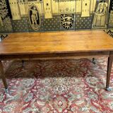 Farm table on casters