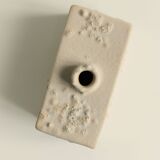 Cubic shaped vase granite chip