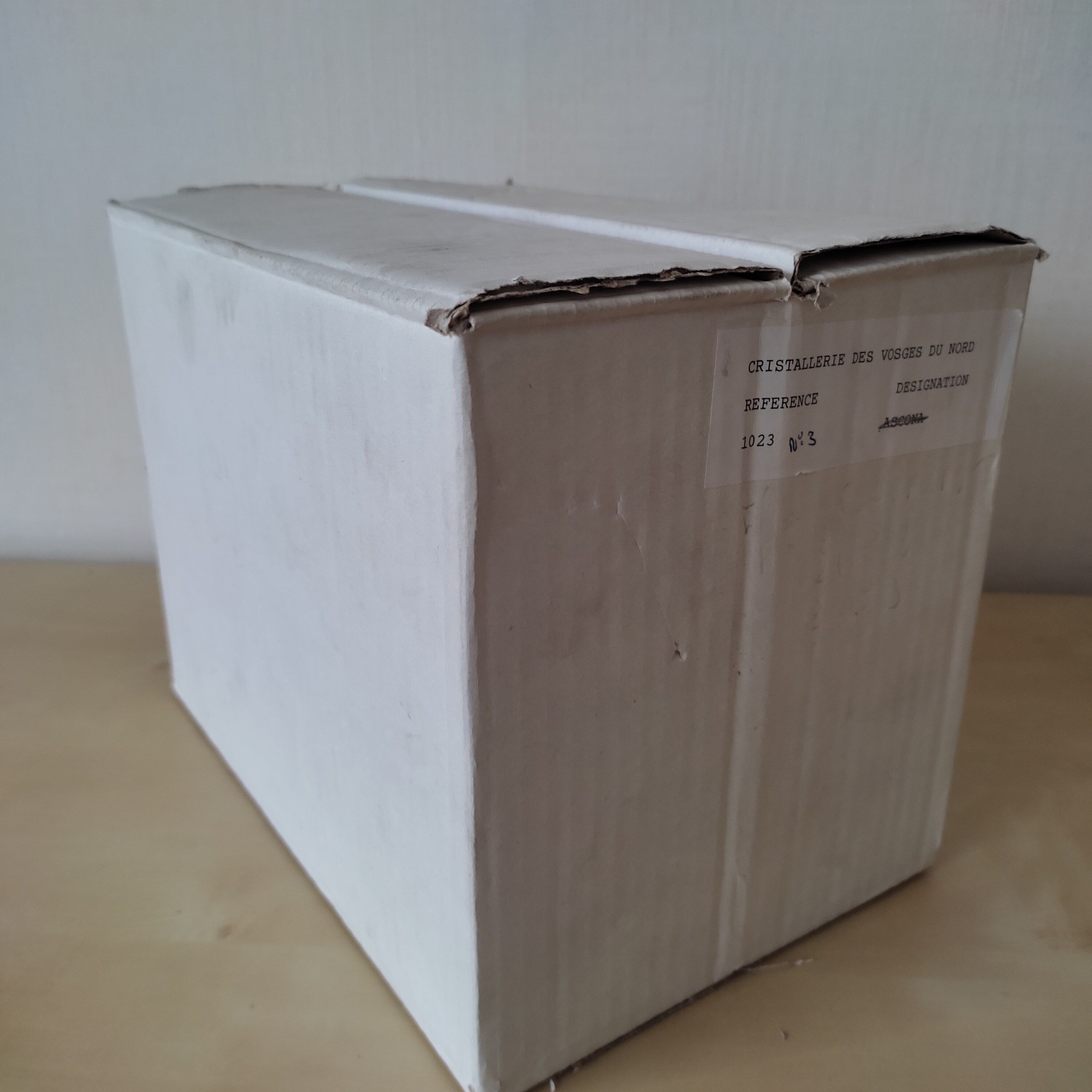 Crystal glass from the Northern Vosges