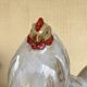 Vintage glazed ceramic rooster