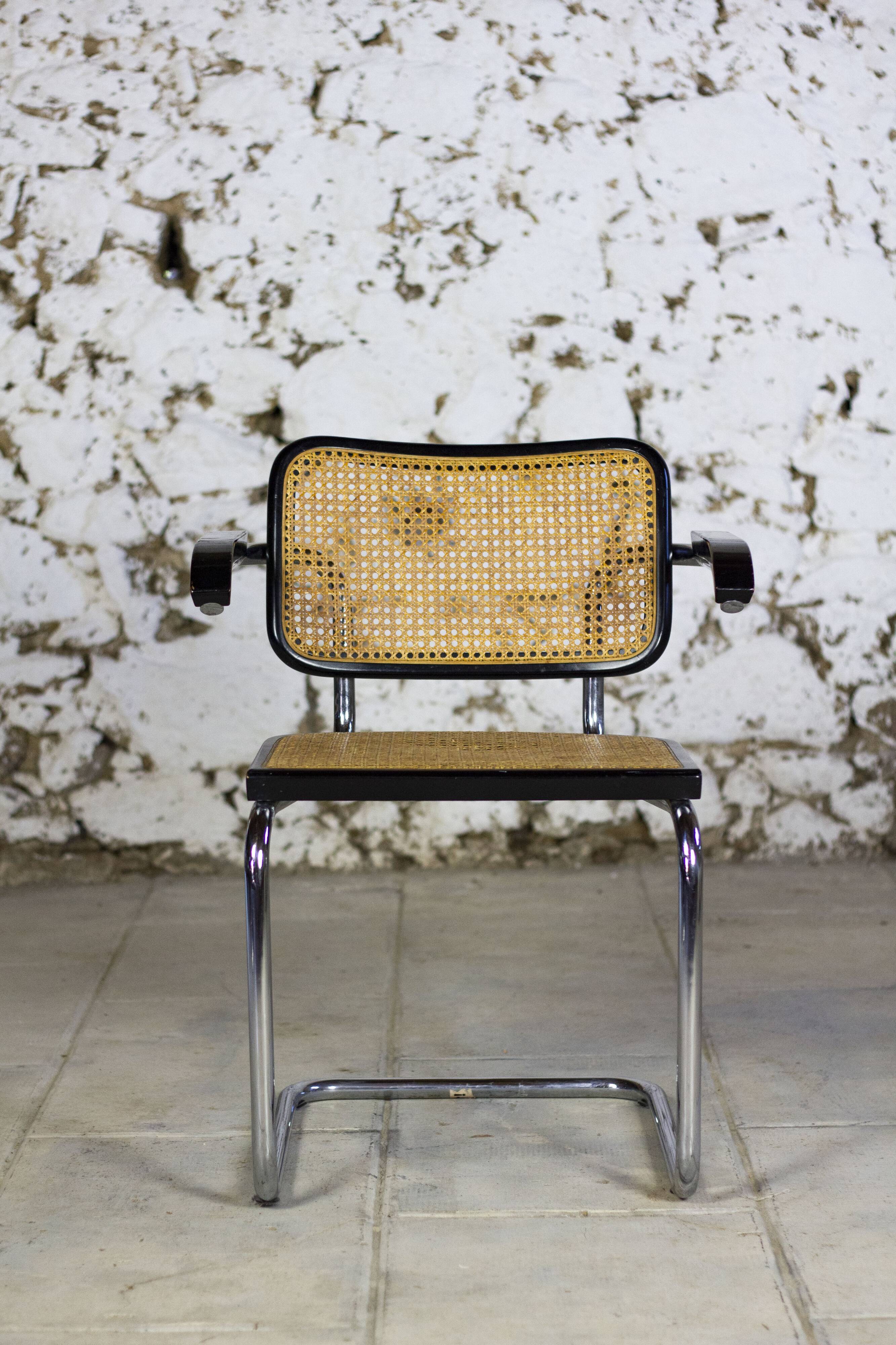 Cesca b64 armchair Marcel Breuer