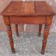 Coffee table or bedside table in wood. (With drawer)