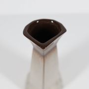 Cubist Ceramic Vase-Piercer - Mid-20th Century