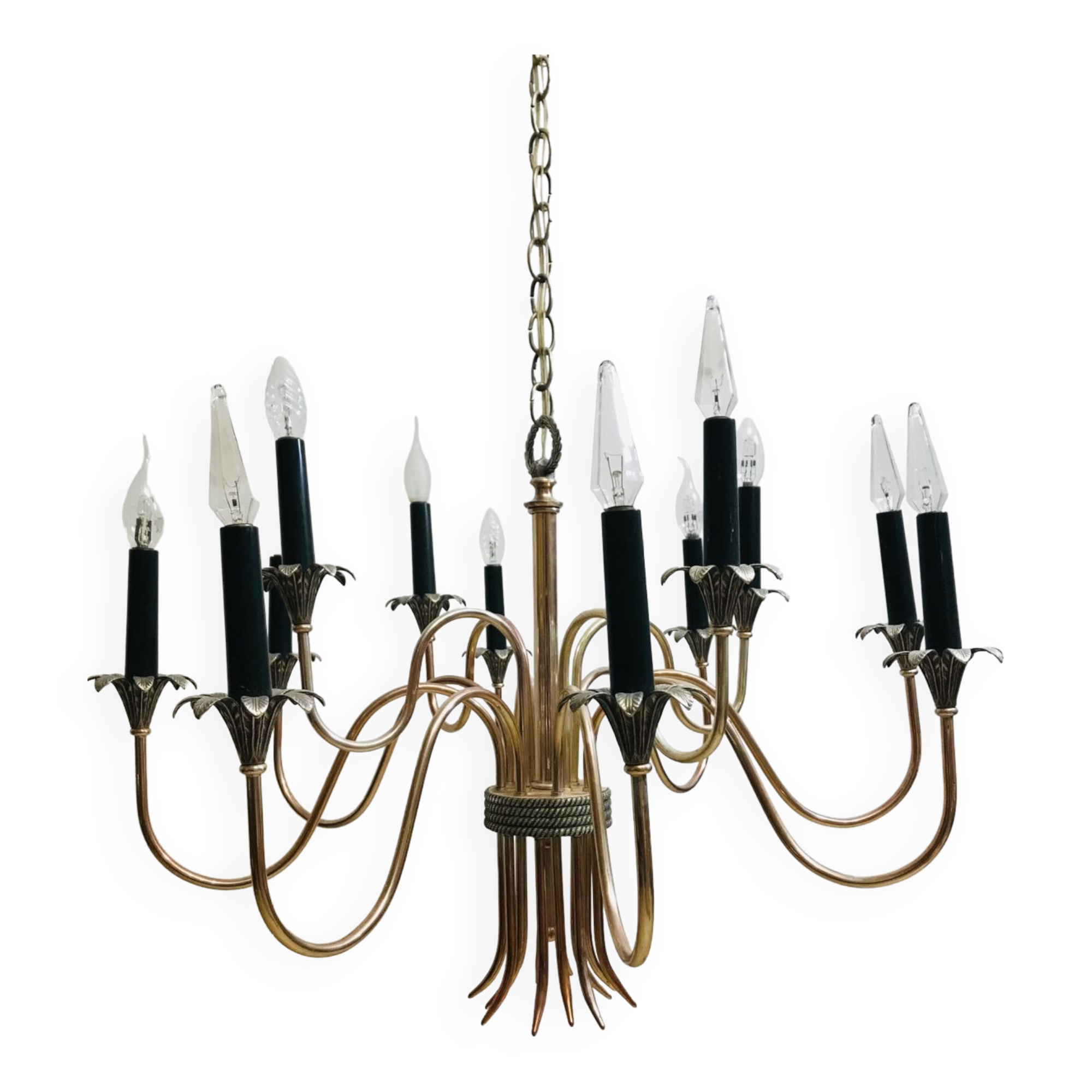 60s palm tree chandelier