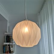 Small Origami pendant lamp 1960s LeKlint style