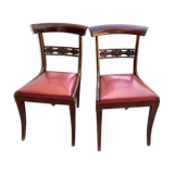2 chaises