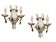 Glass Beaded Sconces Set of 2 1980’s