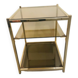 Hollywood Regency coffee table / end table dlg Guy Lefèvre circa 1970