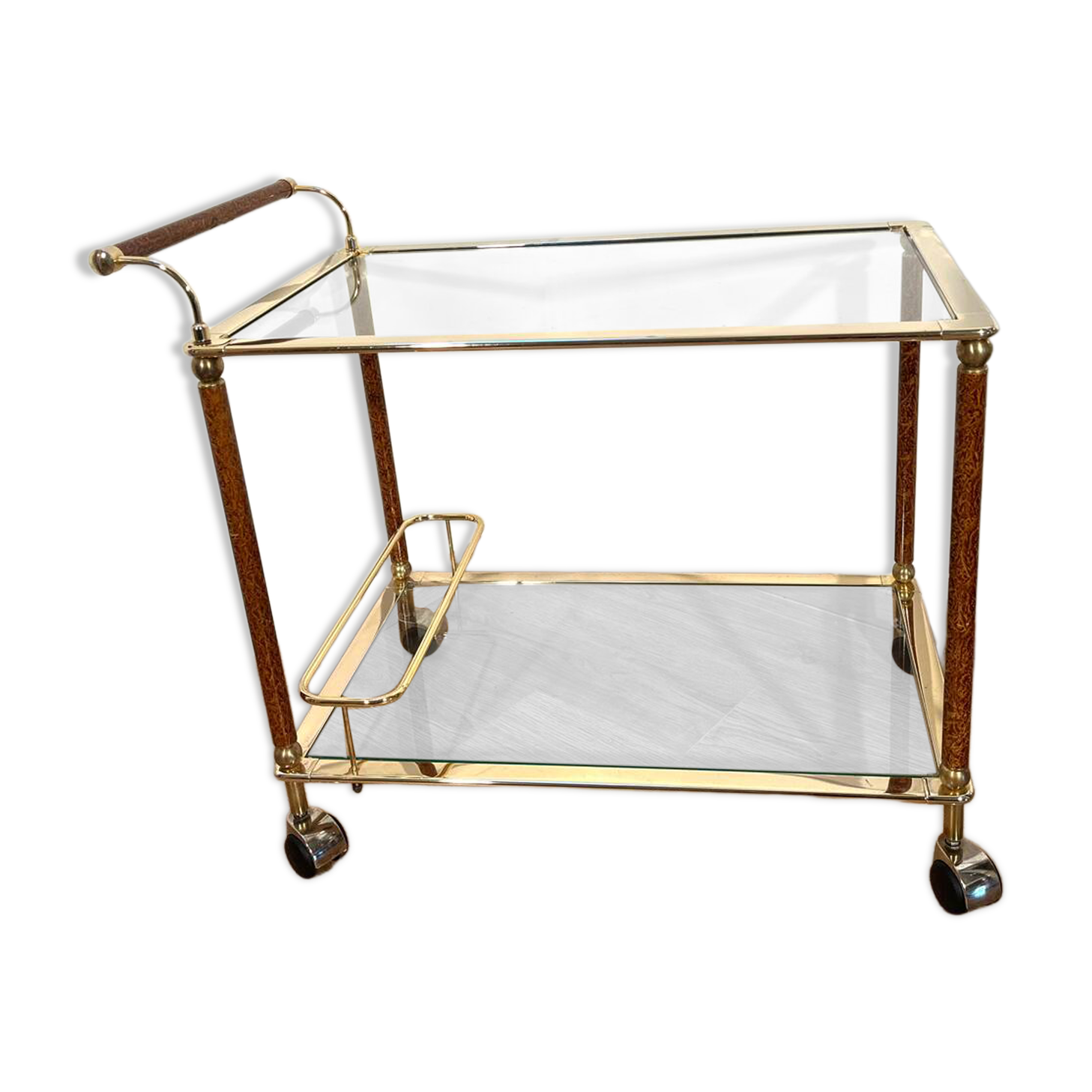 Vintage Lancel bar cart