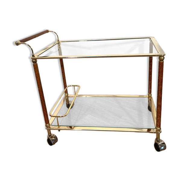Chariot de bar vintage Lancel