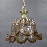 Grande suspension en verre de Murano des années 1980, Italie