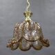Grande suspension en verre de Murano des années 1980, Italie