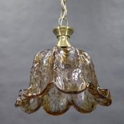 1980s Large Murano Glass Pendant Light, Italy