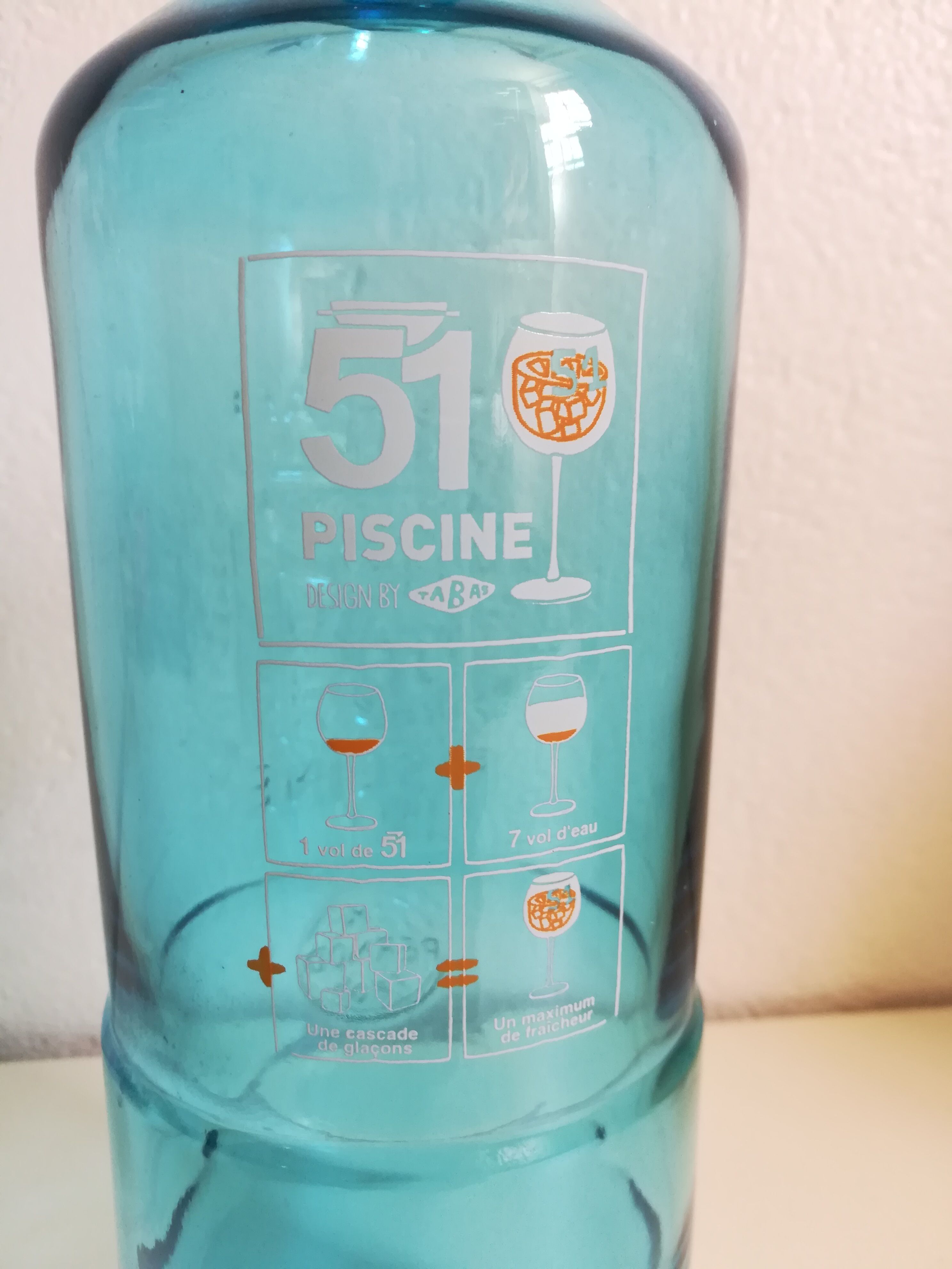 Carafe "pastis 51" pool