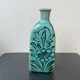 Set of 2 Turquoise Triangular Vases #1 and #2