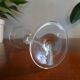 6 glasses of red wine crystal of Arques - Model fleury Epi signed - 17,6 cm