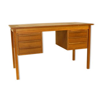 Scandinavian oak desk, Sweden, 1960