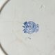 Vintage plates old porcelain iron earth Boch