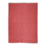 Woven jute carpet 160x230 red