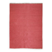 Woven jute carpet 160x230 red