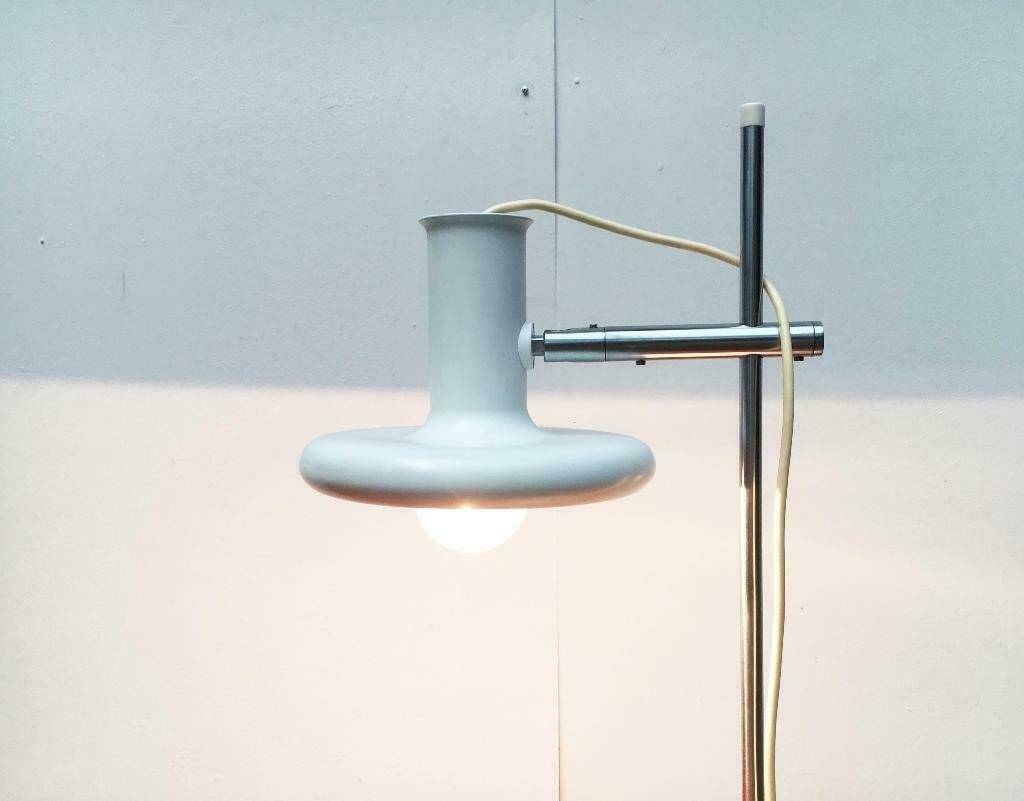 Optima table lamp from the Danish space age mid-century by Hans Due for Fog & Mørup, 1970s.