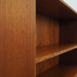 Bibliothèque en teck, design danois, années 1970, production: Danemark