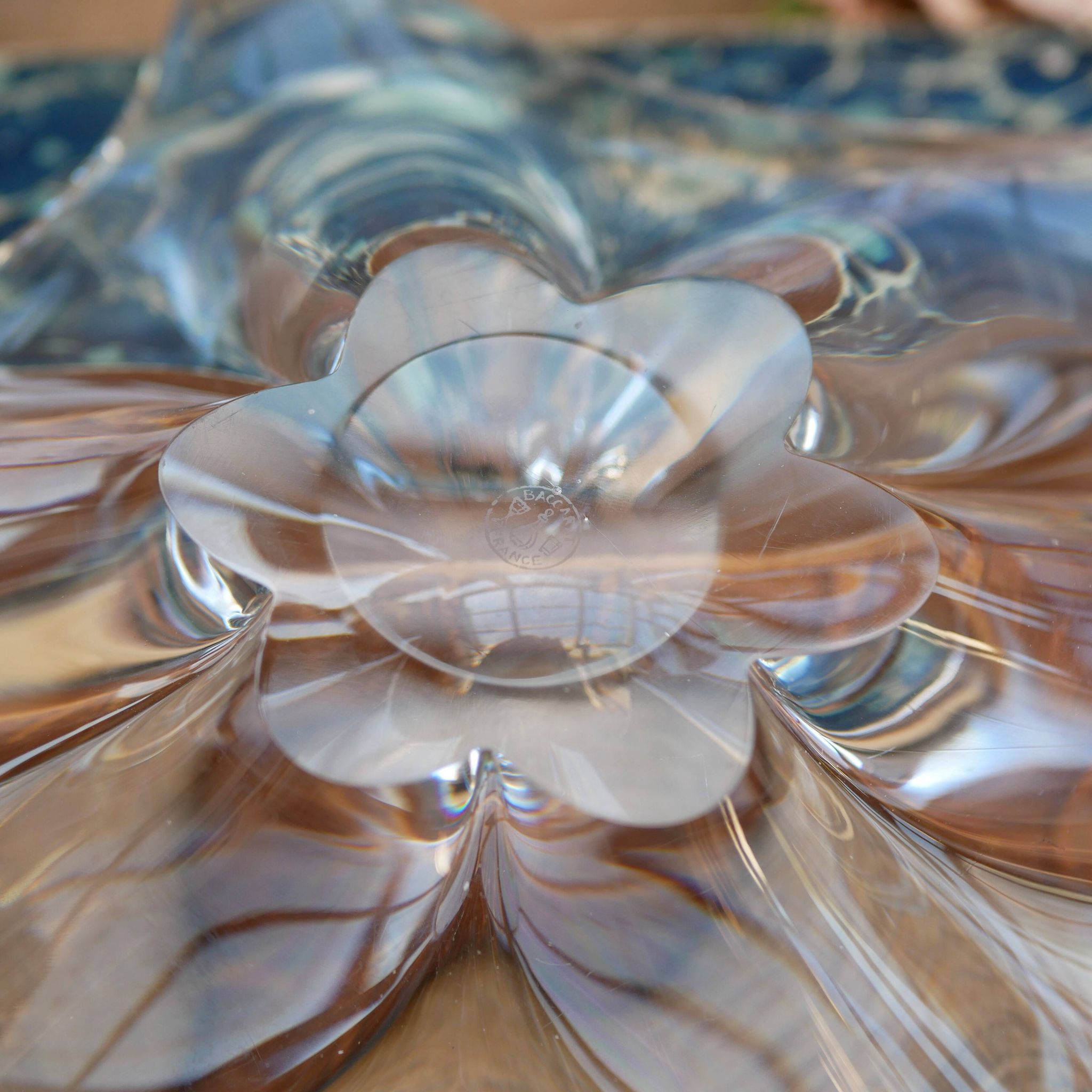 Baccarat crystal bowl / Trinket dish