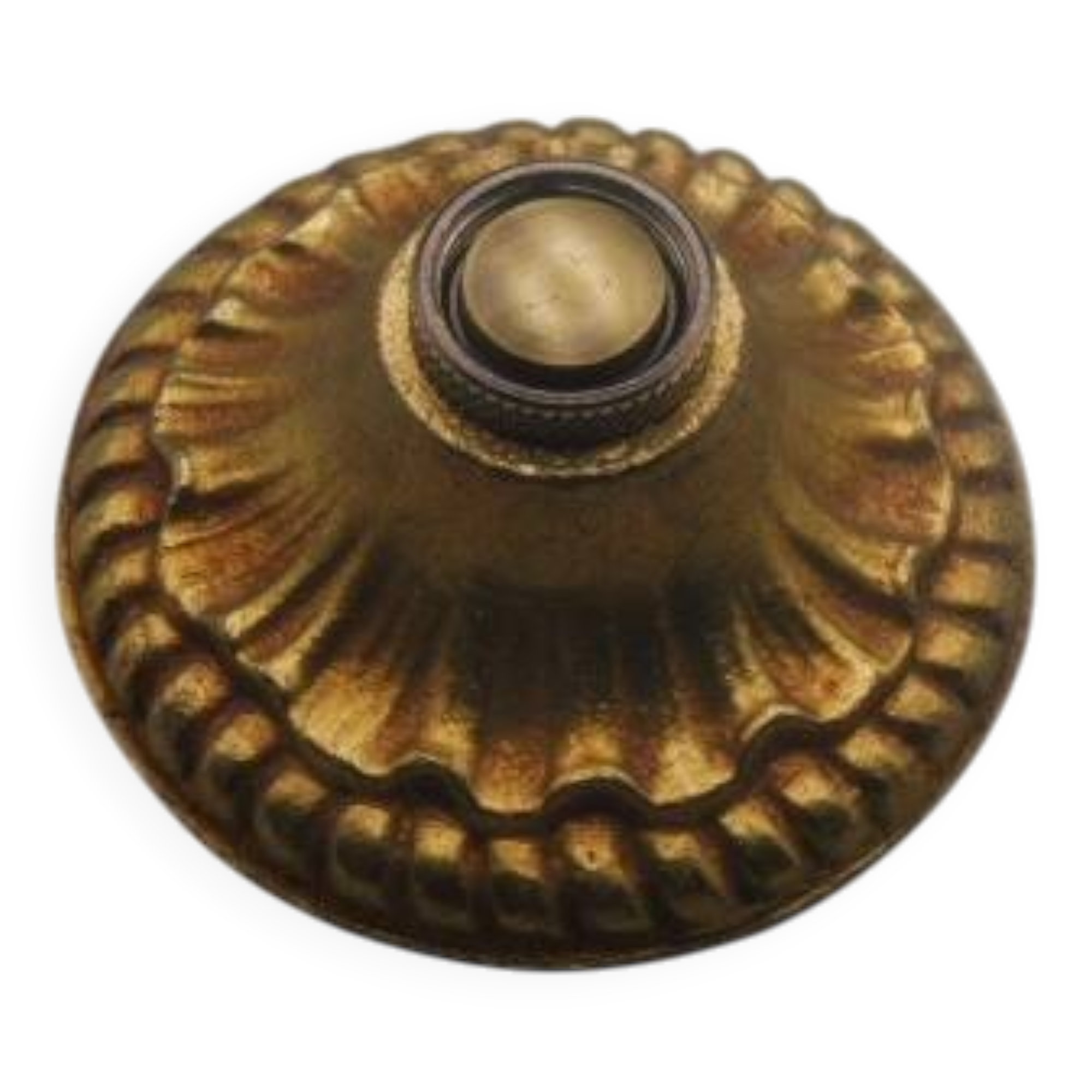 Antique doorbell: skirt