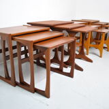 Gplan teak trundle table 1970