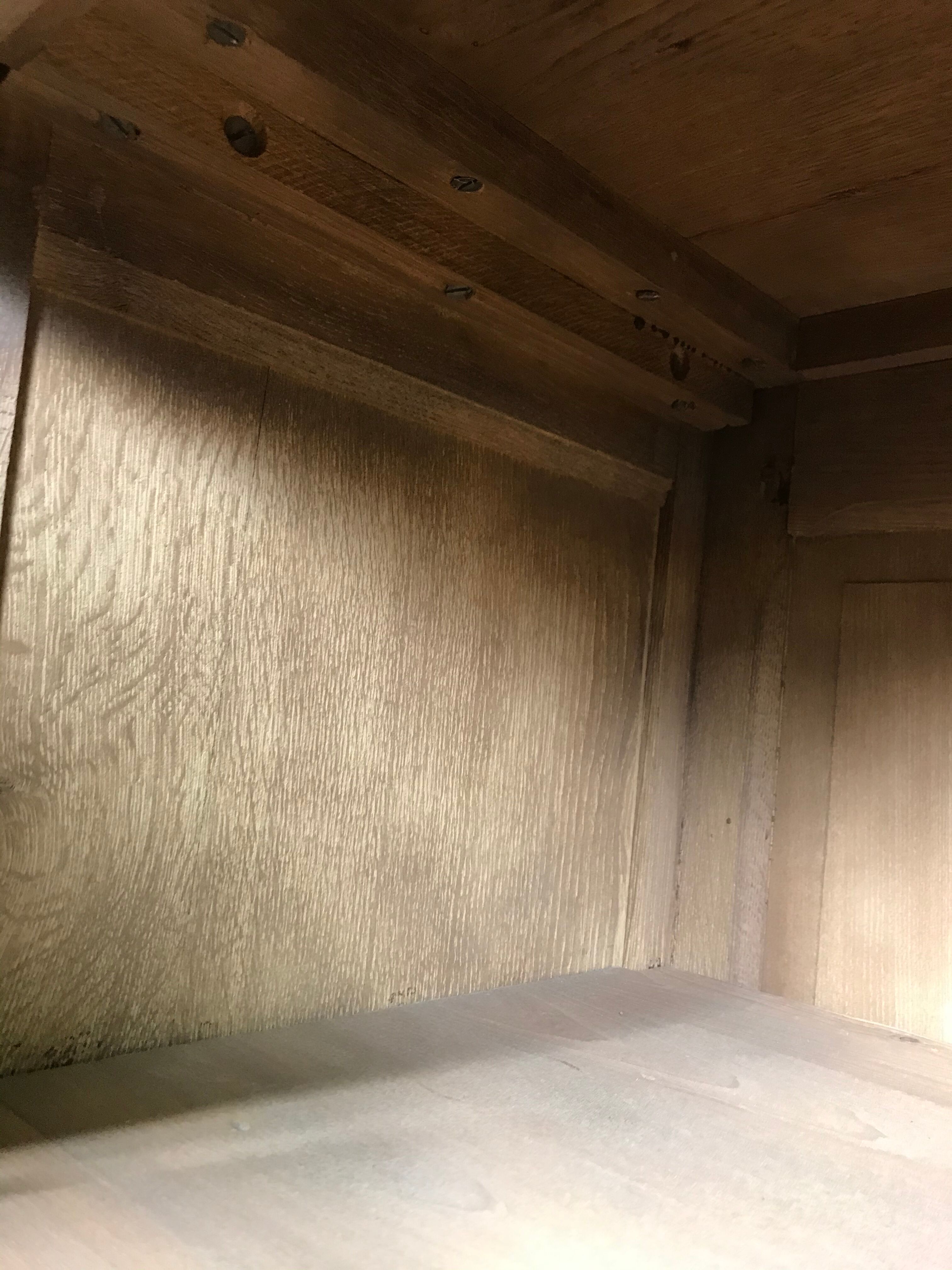 Brutalist solid oak line - aero-mmred art deco