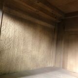 Brutalist solid oak line - aero-mmred art deco