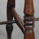 Set of two timeless antique English Windsor stools from the 18th century with a great patina